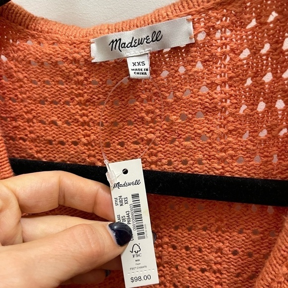 Nwt madewell cardigan - Picture 3 of 4
